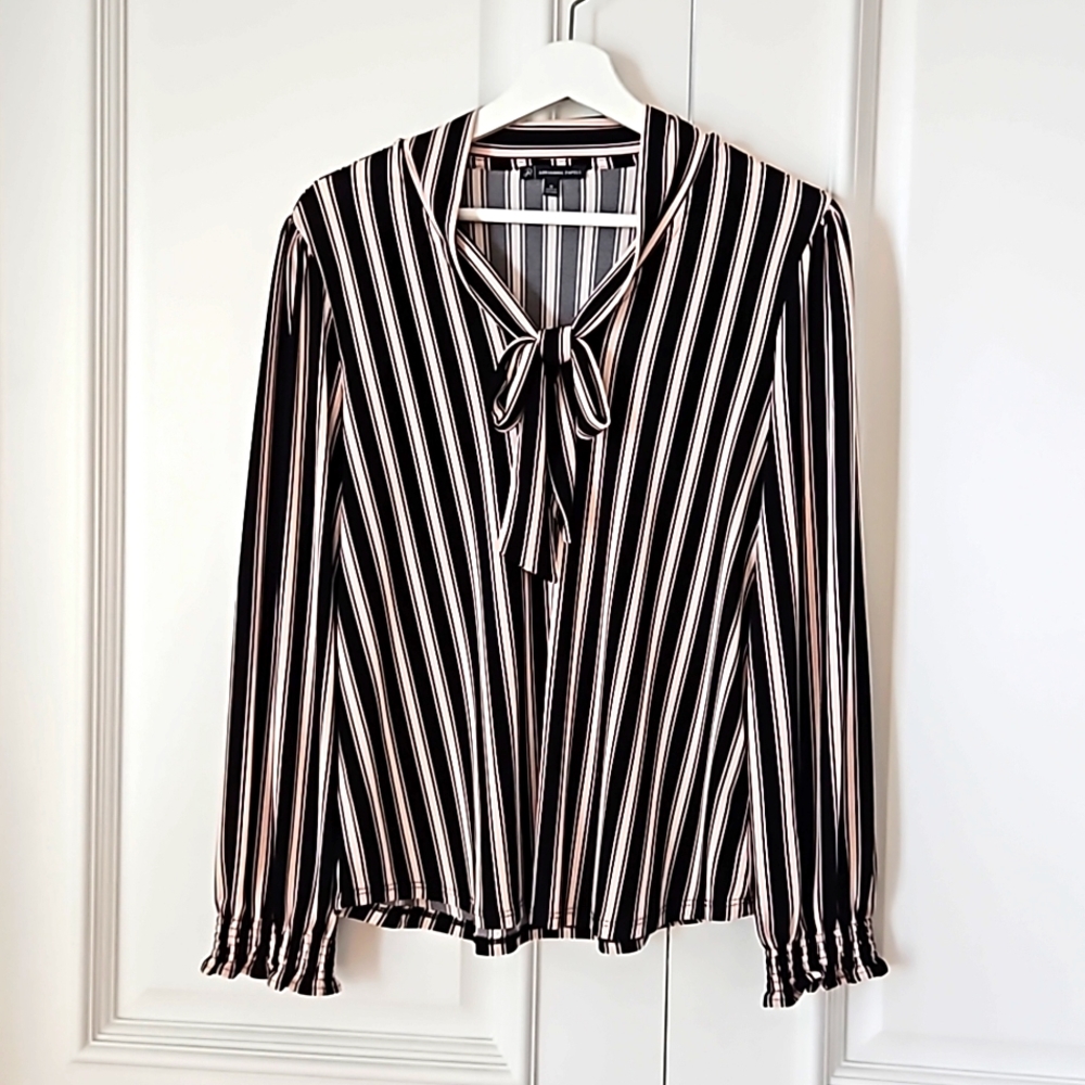 Adrianna Papell Tie Blouse